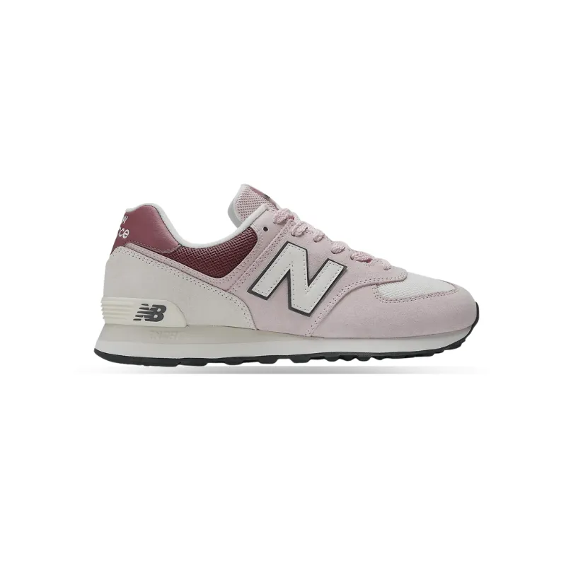 New Balance 574 NB Pink White Unisex Sneakers