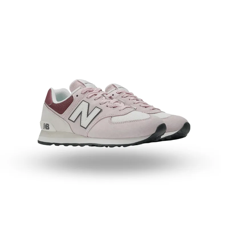 New Balance 574 NB Pink White Unisex Sneakers