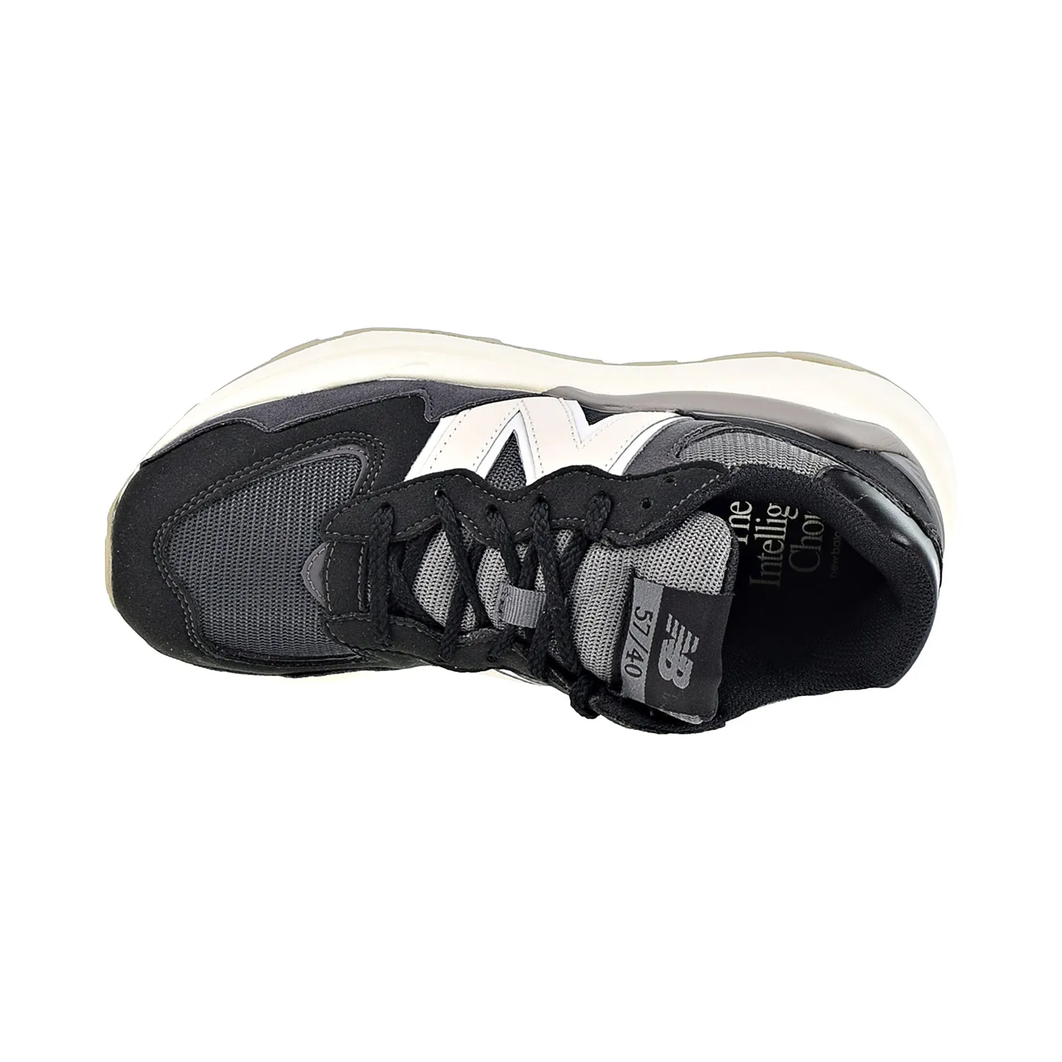 New Balance 57/40 Big Kids' Shoes Black-Beige