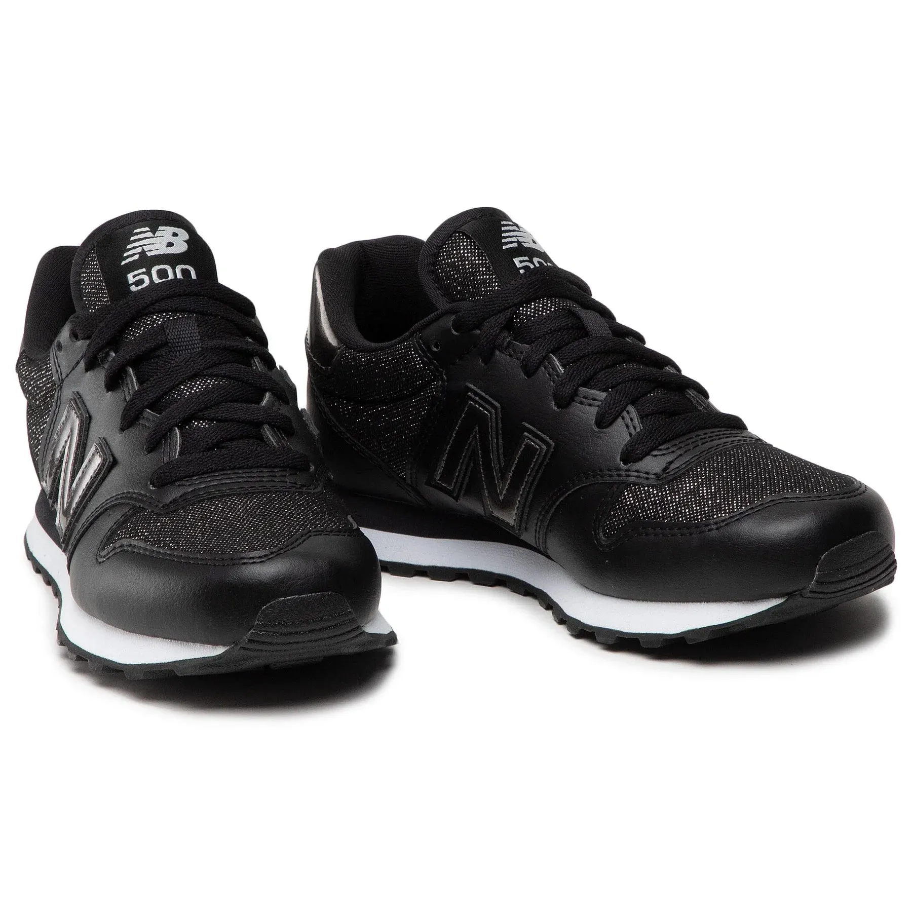 New Balance Sneakers Donna 500 Nero