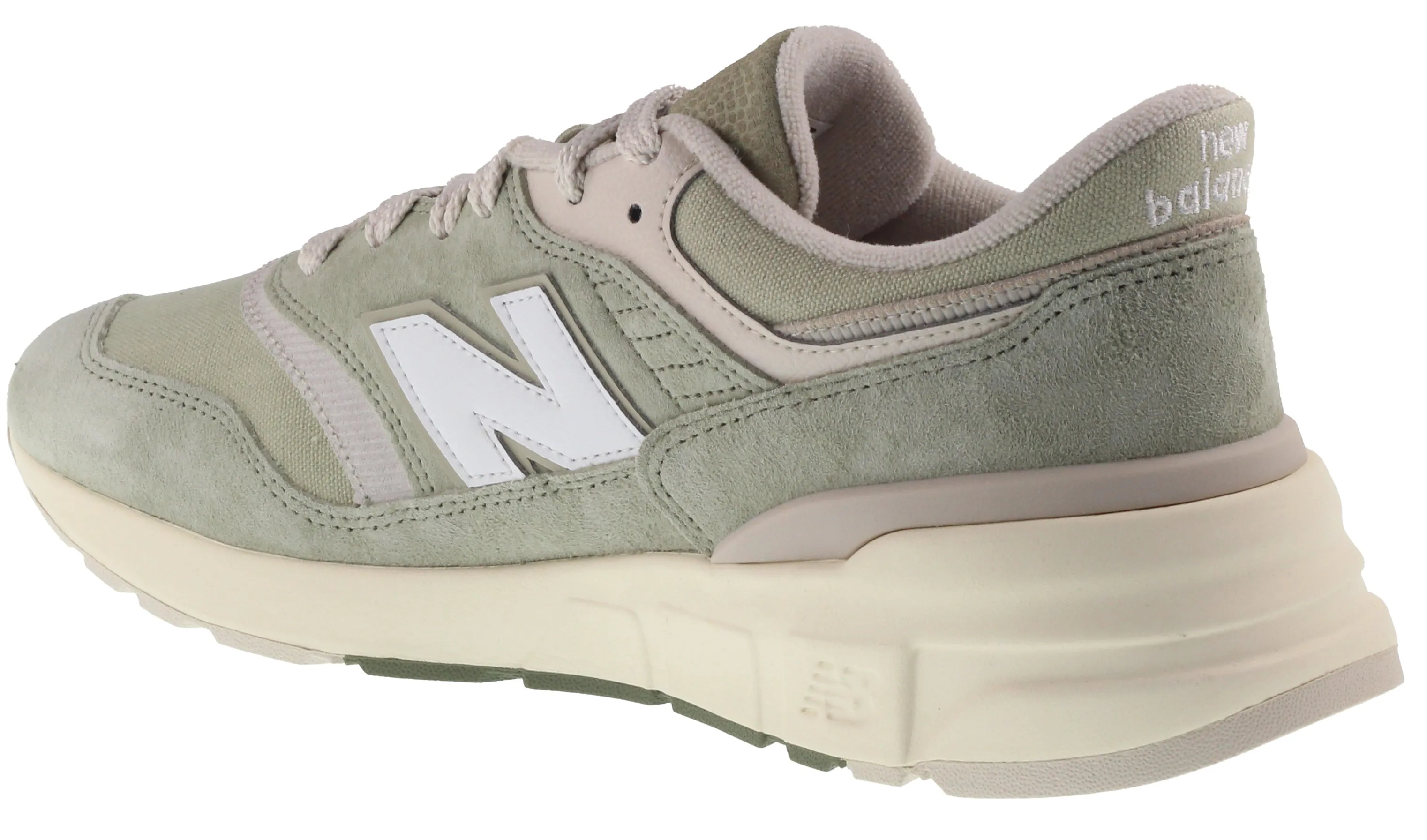 New Balance Trainers Mens 997R Dark olivine with olivine