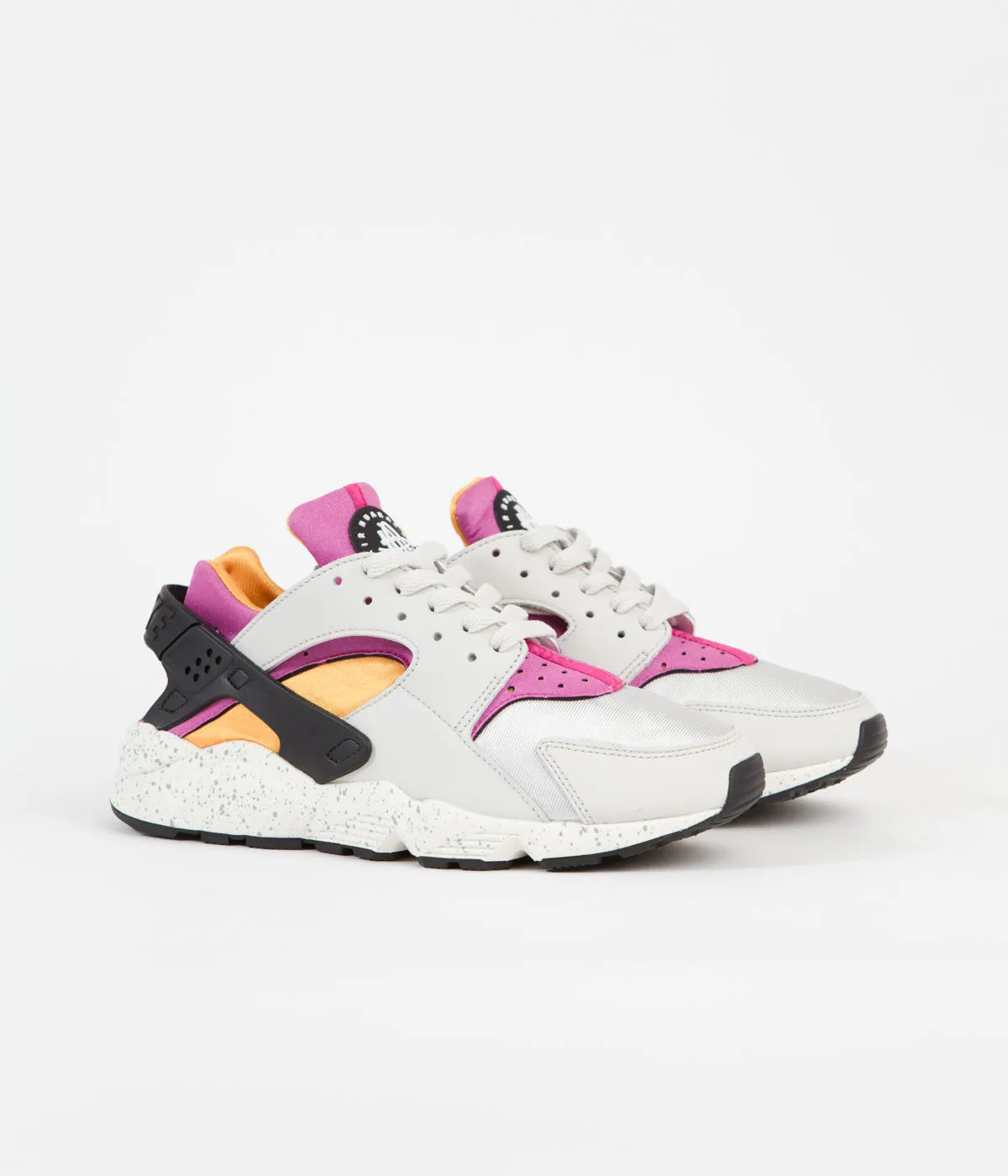 Nike Air Huarache Shoes - Light Bone / Lethal Pink - University Gold