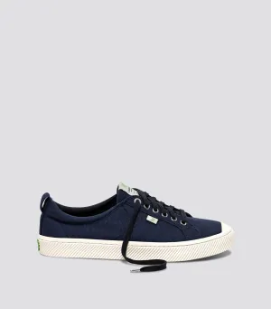 OCA Low Navy Canvas Sneaker Women