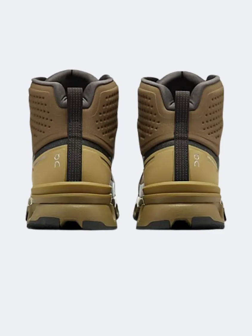 On Cloudrock 2 Waterproof Men Hiking Shoes Hunter/Safari