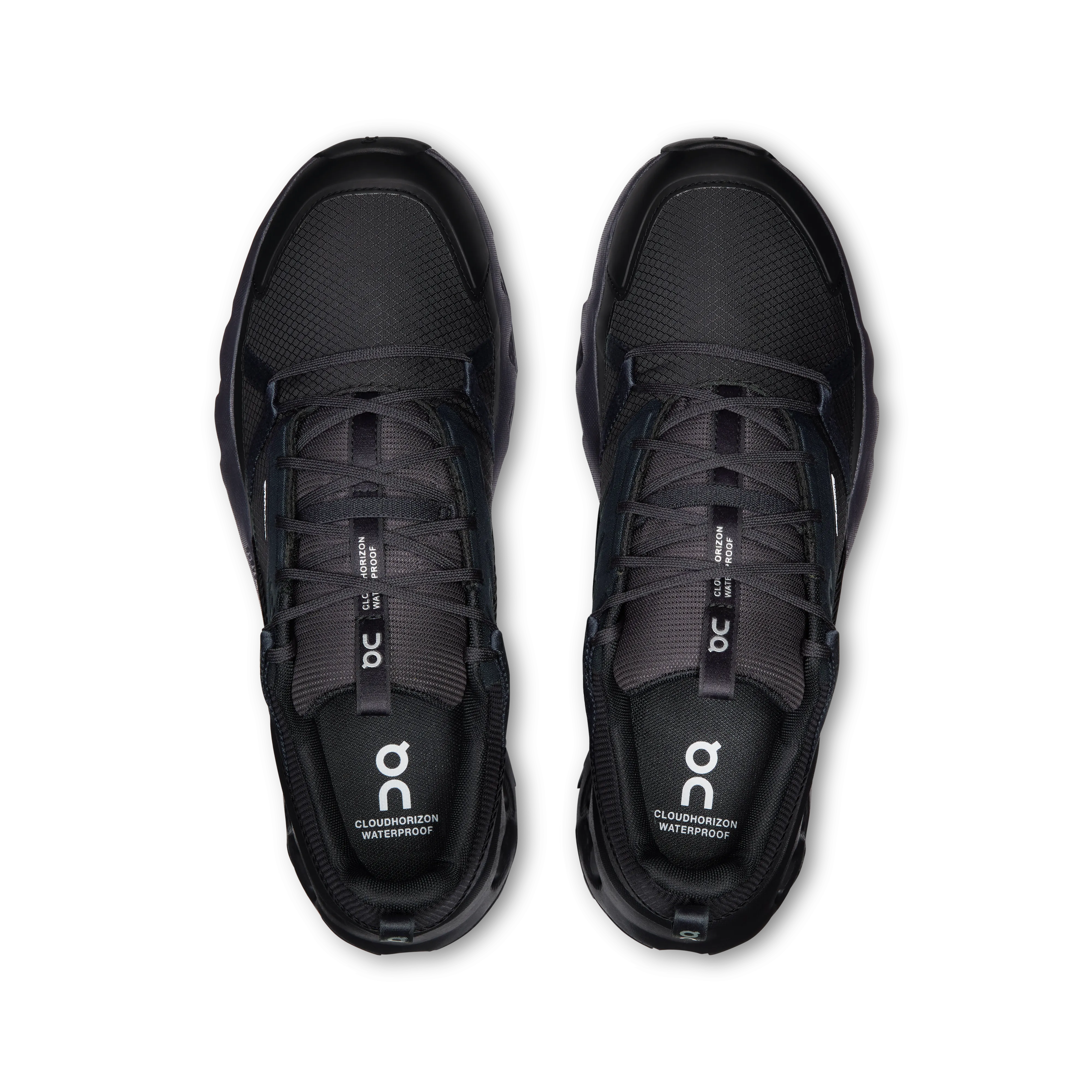 On Running Men's Cloudhorizon Waterproof Shoes - Black / Black