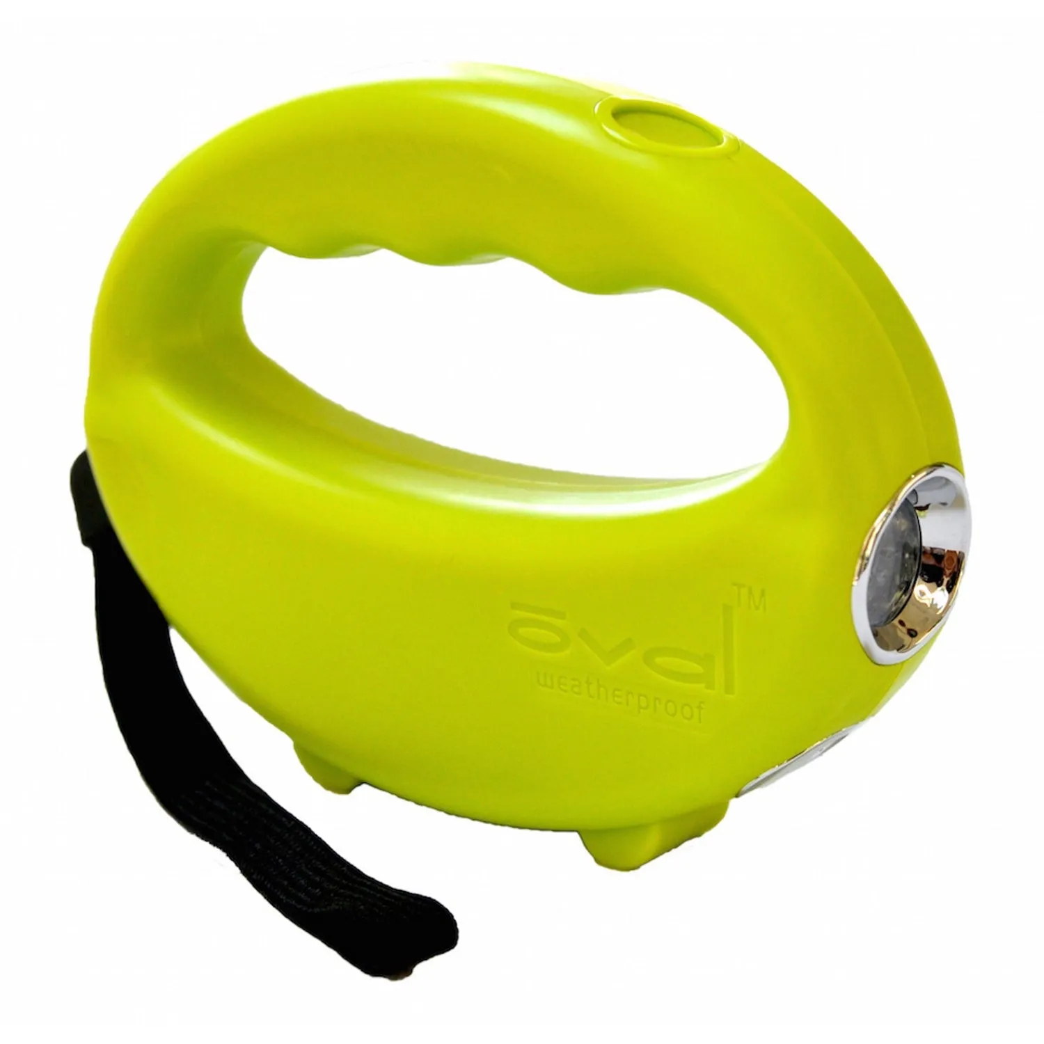 Oval Shaped LED Walking Flashlight