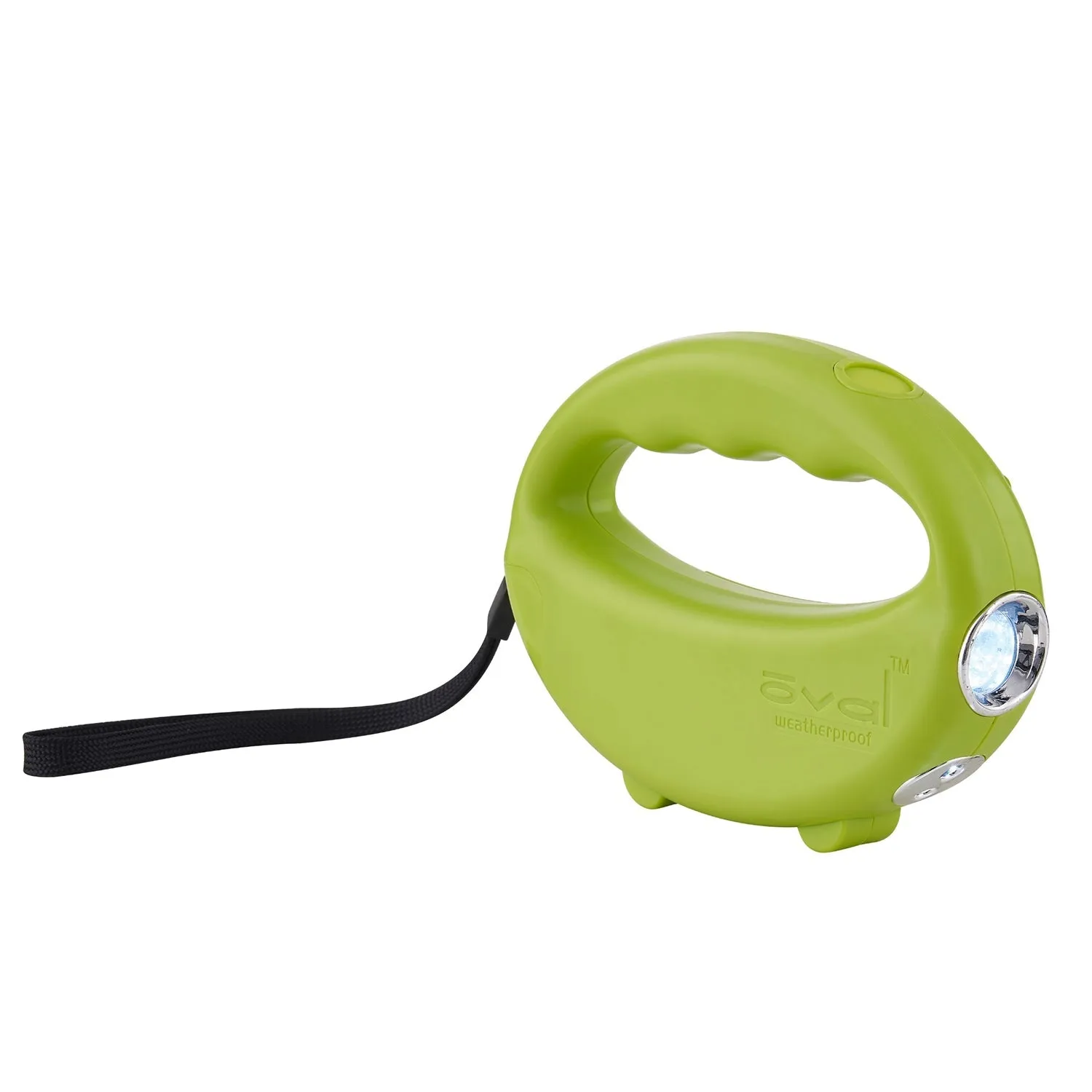 Oval Shaped LED Walking Flashlight