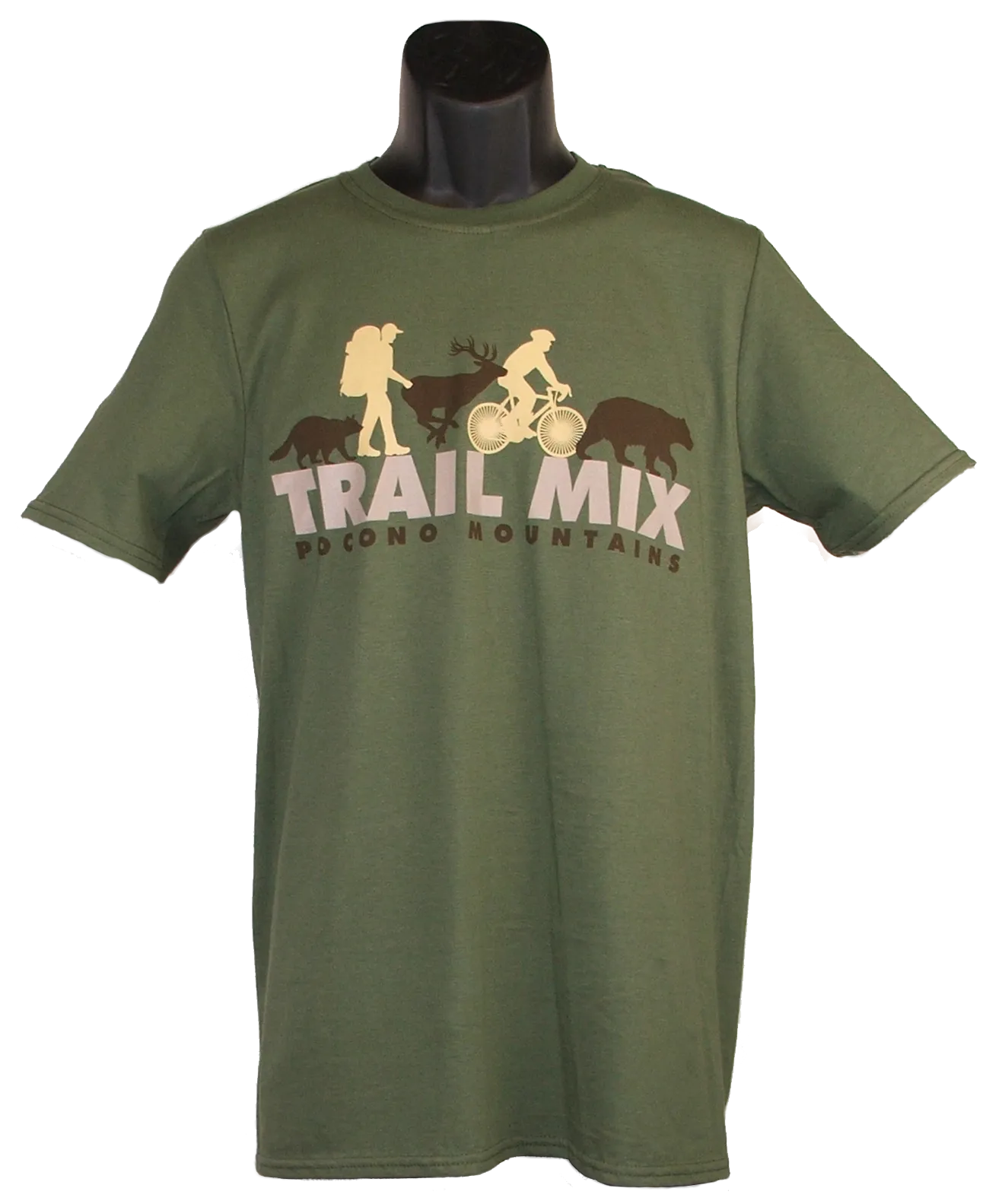 Pocono Mountains Trail Mix Short Sleeve T-Shirt