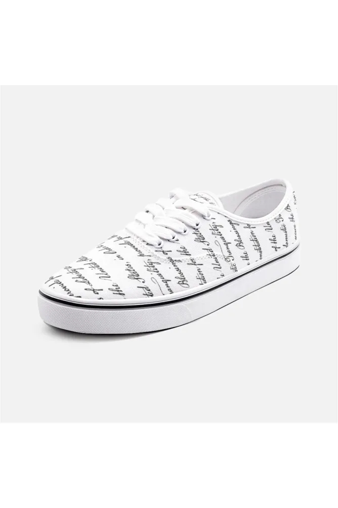 Preamble Unisex Canvas Sneakers