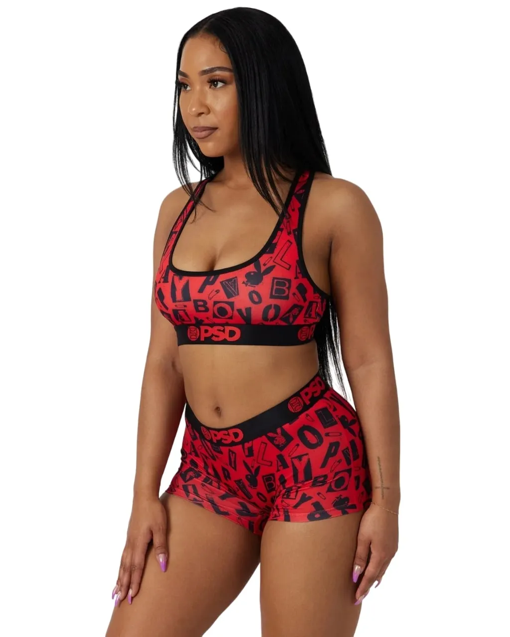 PSD Women's Playboy Anarchy Sports Bra