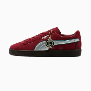 PUMA x ONE PIECE Suede Red-Haired Shanks Mens Sneakers - Team Regal Red-PUMA Silver