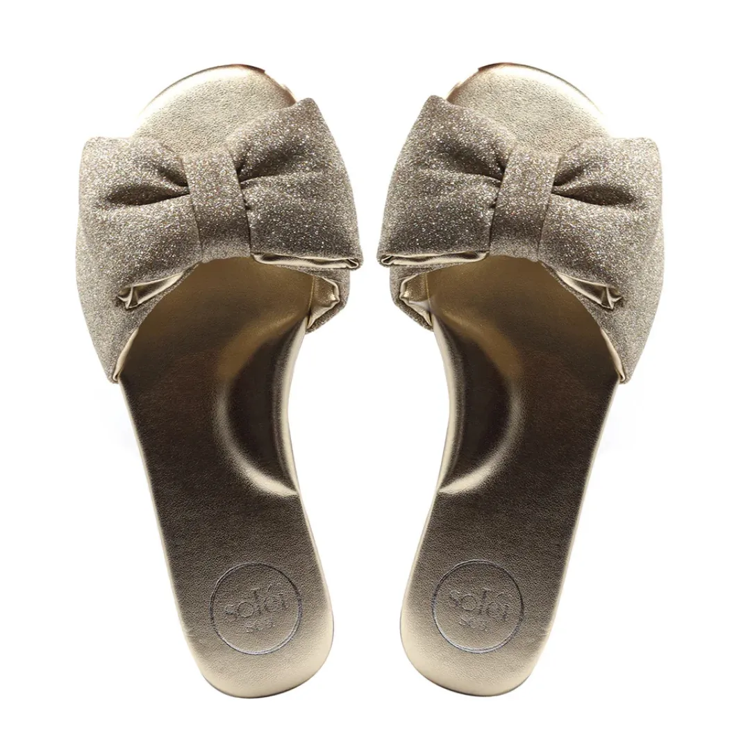 Rafie Bow Slide Sandal