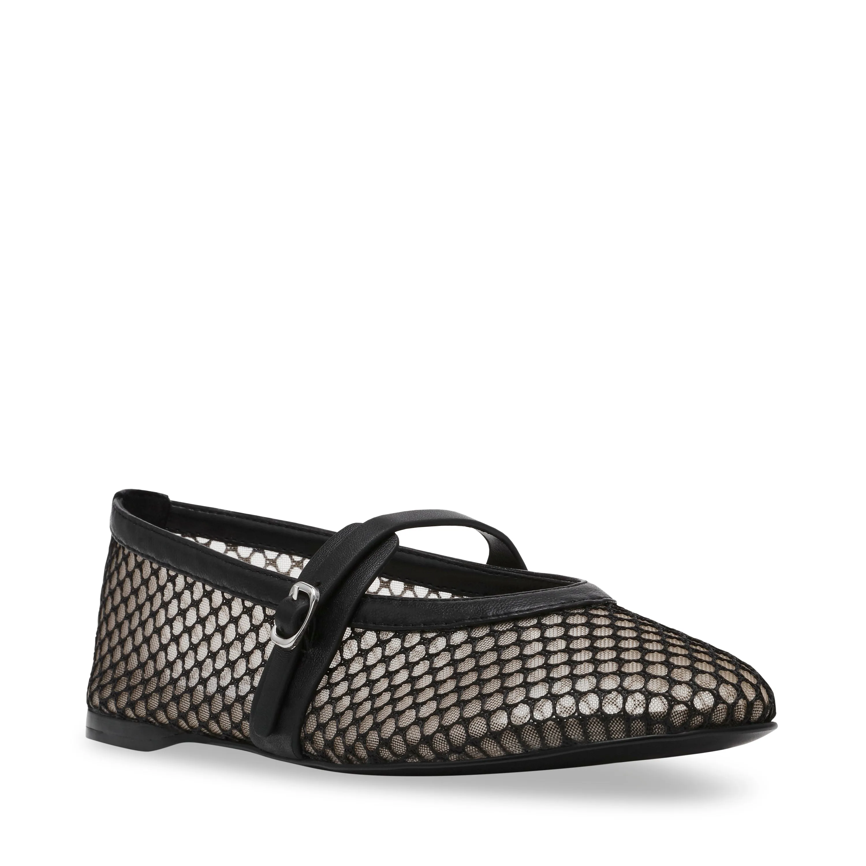 Rejoice-M Flat Shoe BLACK MESH