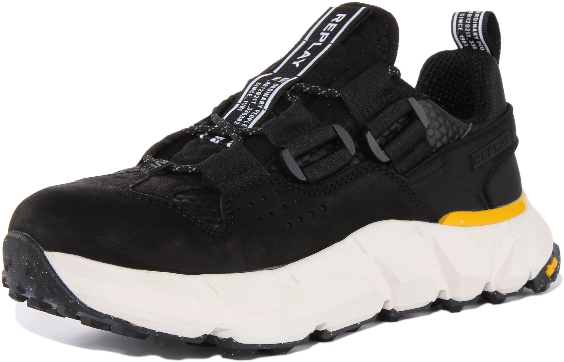 Replay Split Bubble In Black For Men