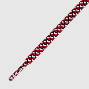 Ropies Shoelaces · 3 Tone Black/White/Red