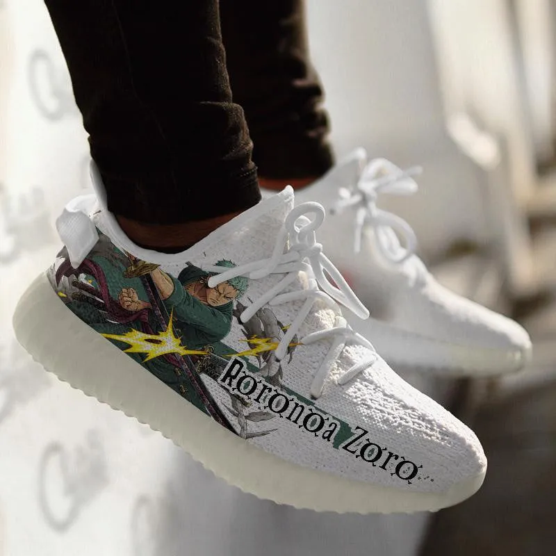 Roronoa Zoro Sneakers Custom OP Anime Shoes