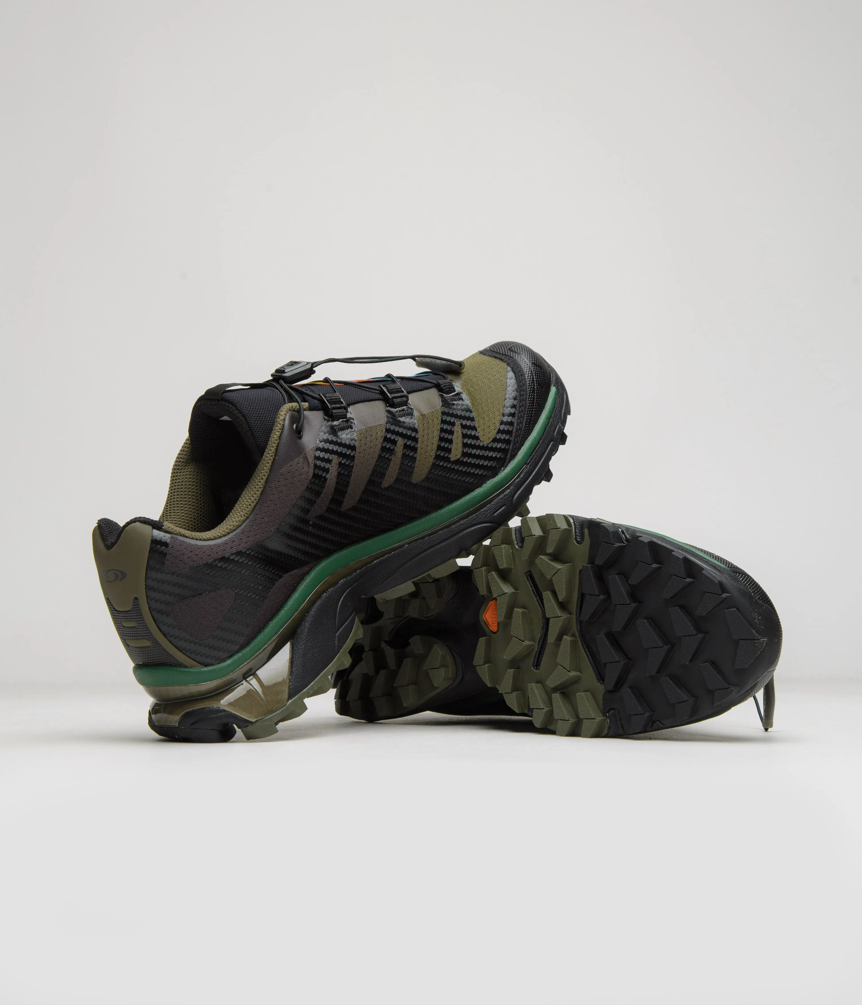 Salomon XT-4 OG Shoes - Olive Night / Black / Aloe