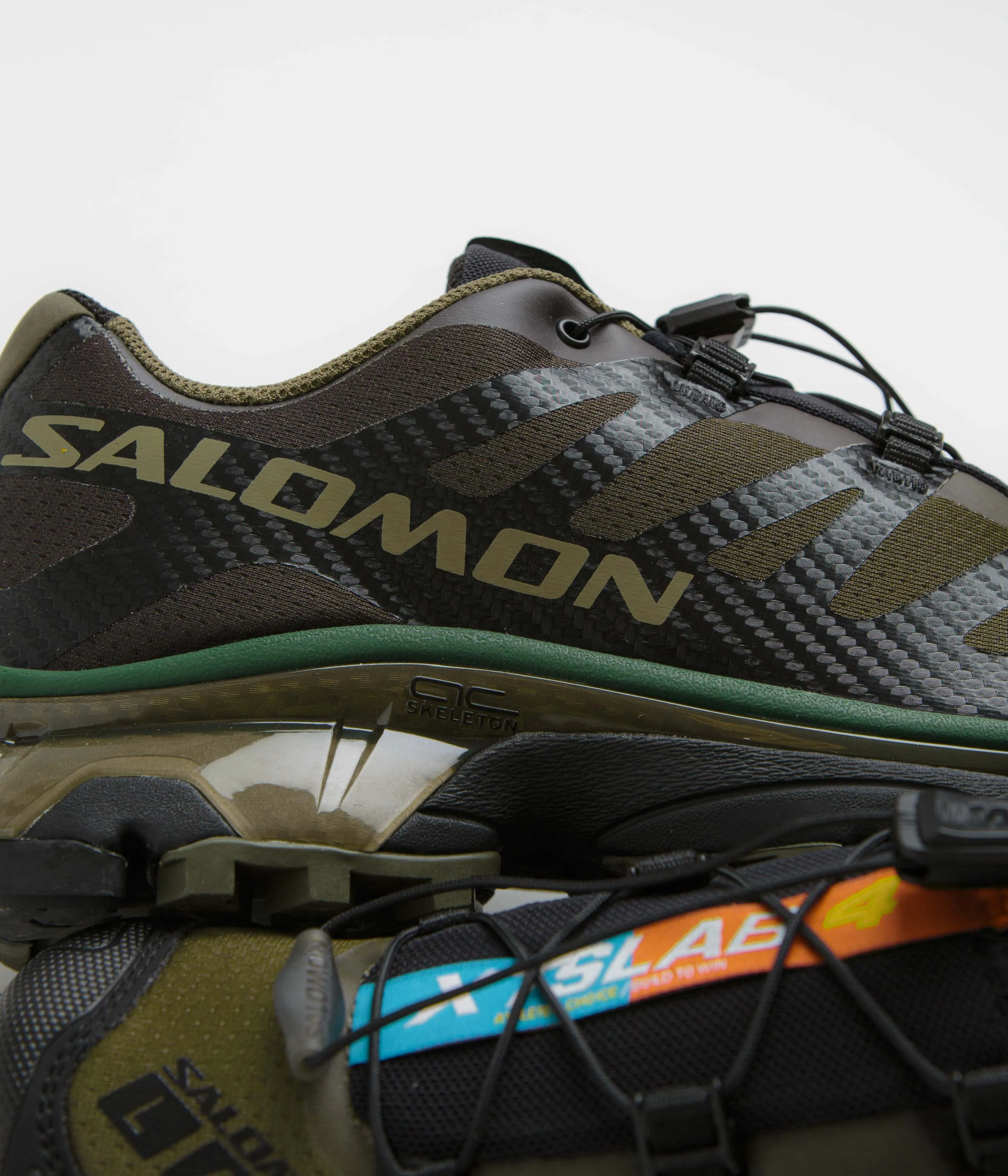 Salomon XT-4 OG Shoes - Olive Night / Black / Aloe