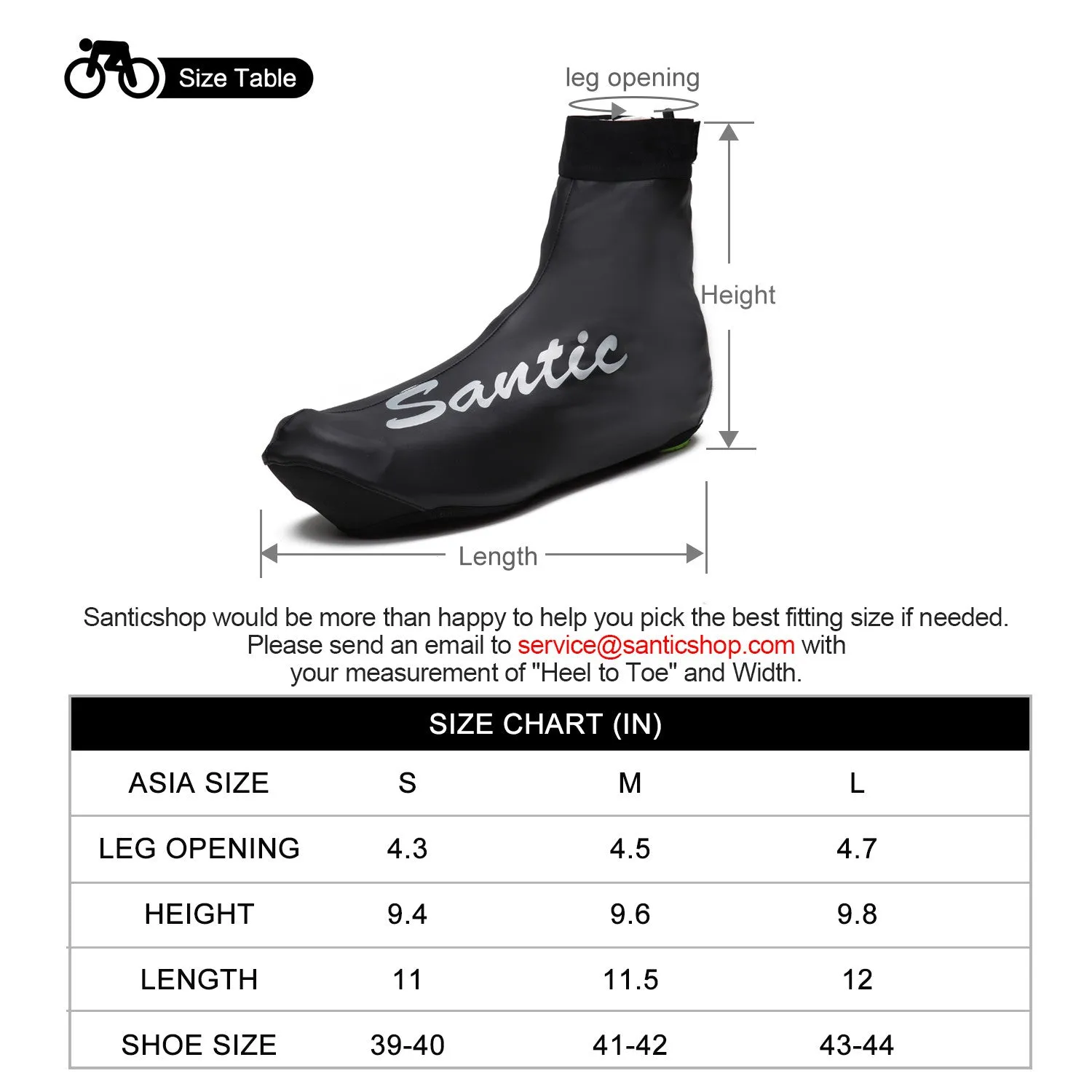 Santic JUKI Men Cycling Overshoes