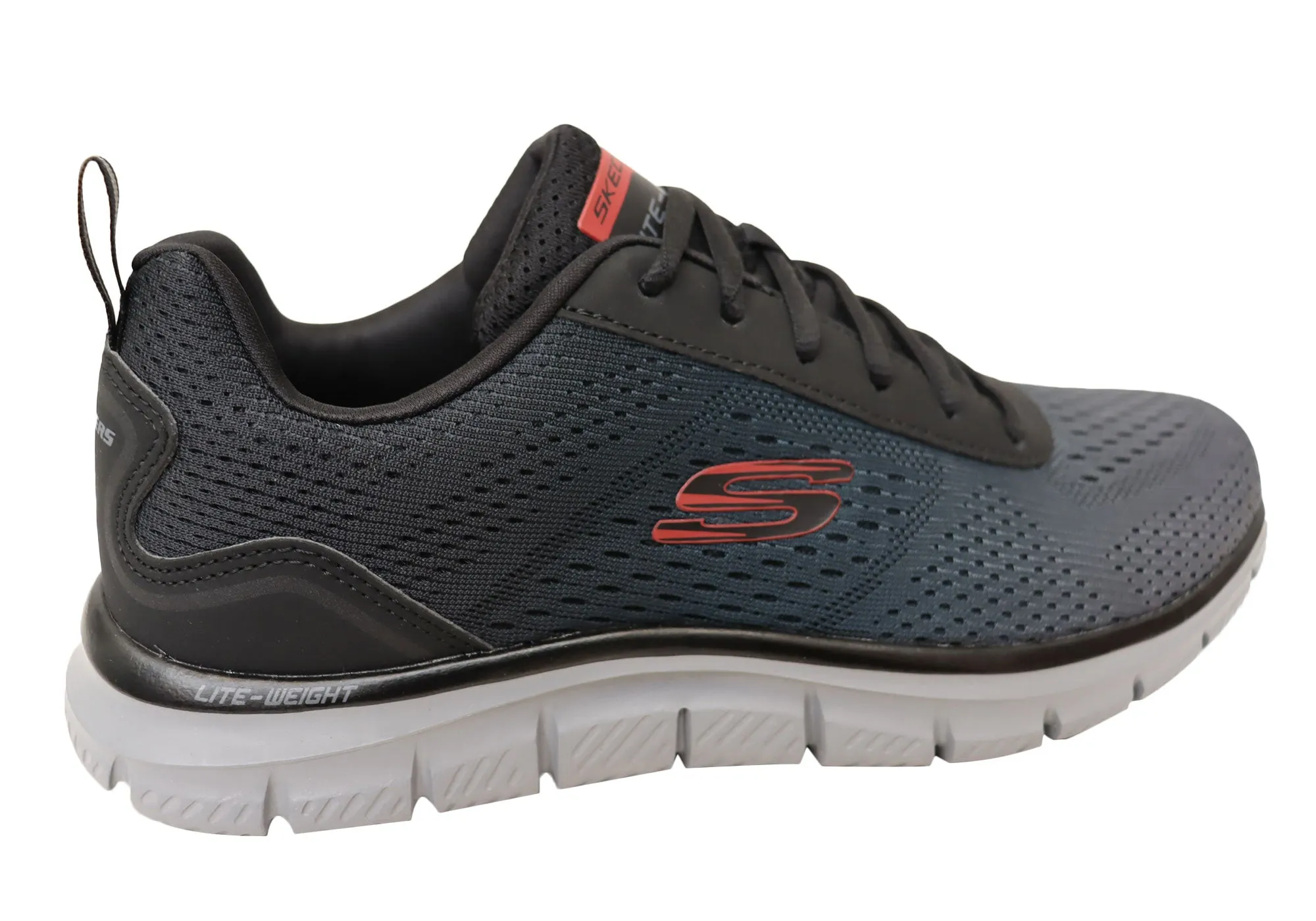 Skechers Mens Track Ripkent Comfortable Lace Up Shoes