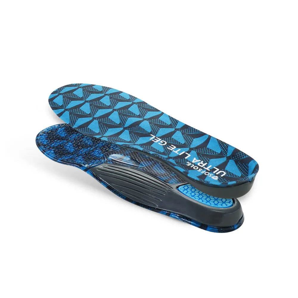 Sof Sole Ultra Lite Gel Orthotic Comfort Insoles