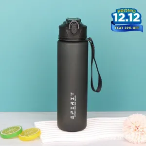 Sports Sipper Water Bottle 25oz - Black