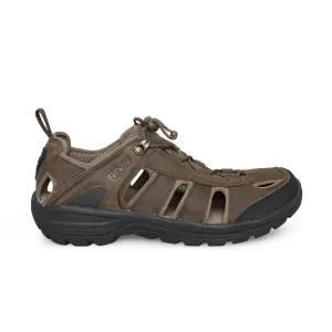 Teva Kimtah Sandal Leather Turkish Coffee Sandals - Men's