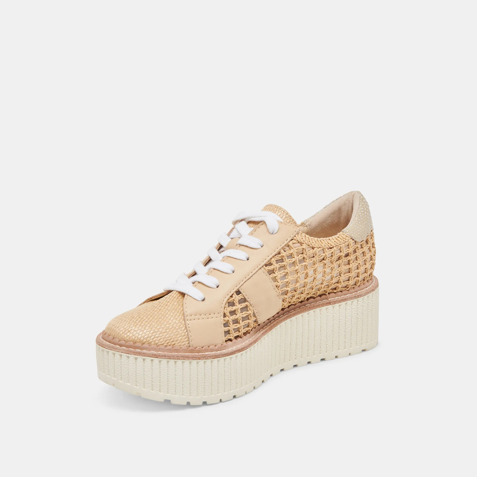 TIGER SNEAKERS LT NATURAL RAFFIA