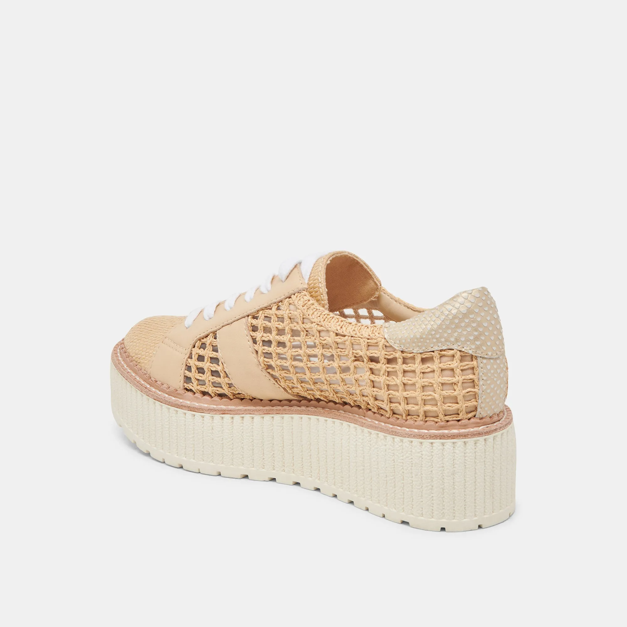 TIGER SNEAKERS LT NATURAL RAFFIA