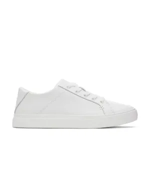 Toms Kameron Lace Up White Leather