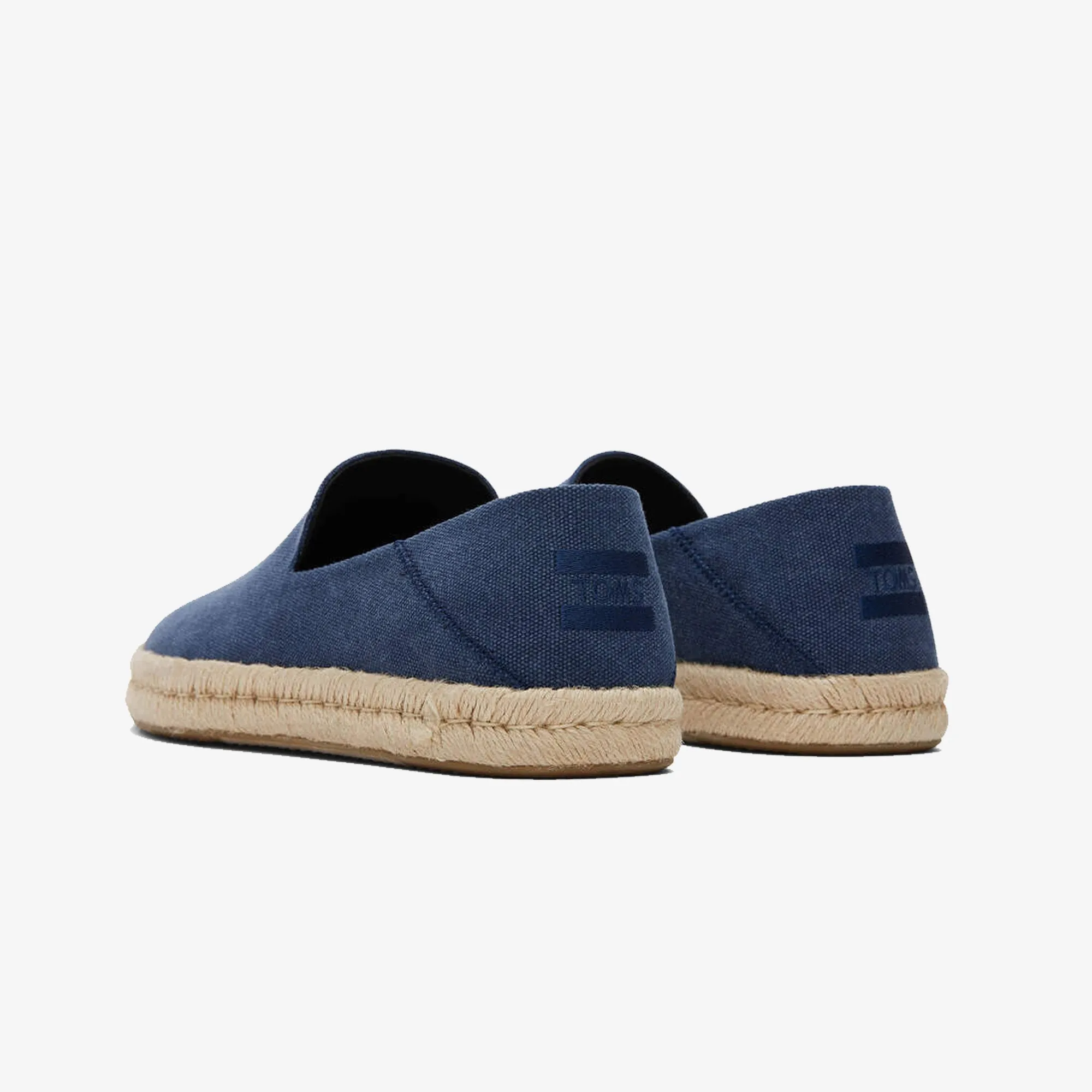 Toms | SANTIAGO JUTE-WRAPPED  { NAVY