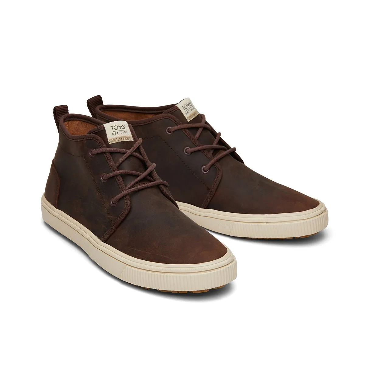 TOMS Sneaker Carlo Mid Terrain Men - Clover Brown Leather