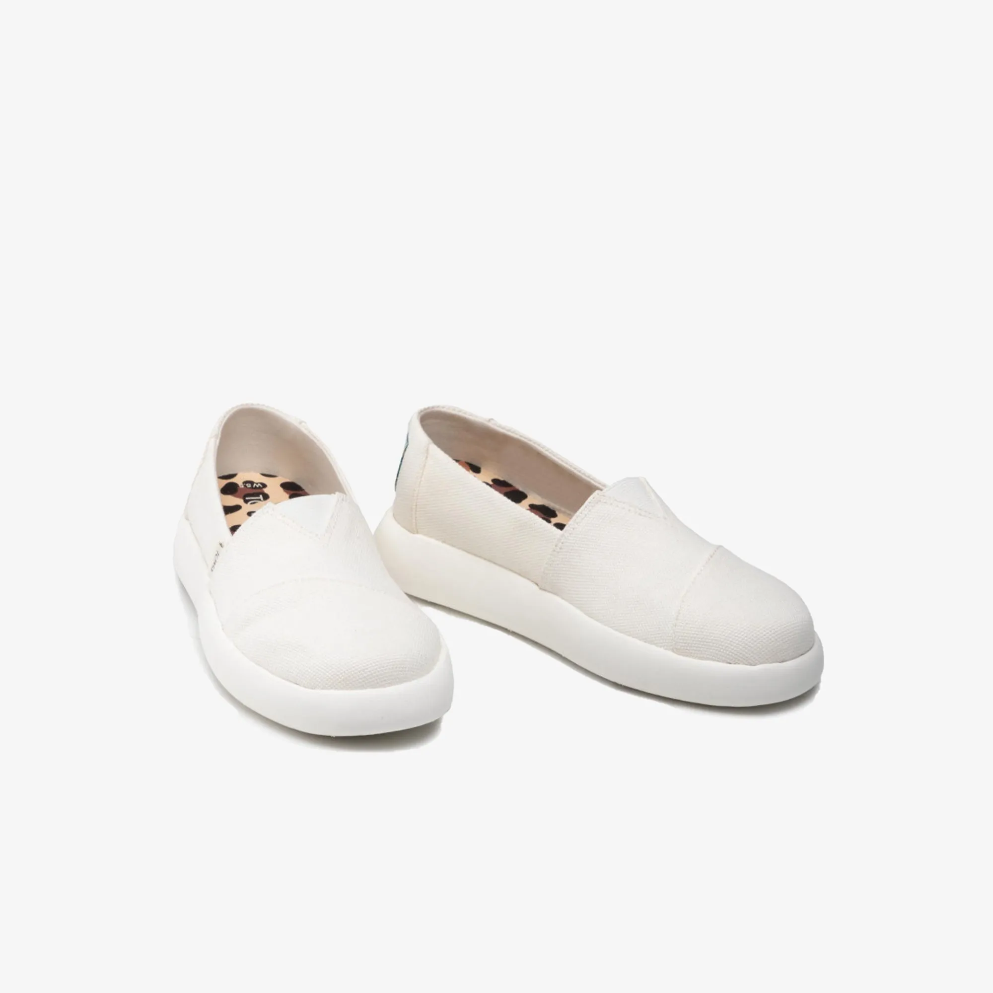 Toms | WMN'S MALLOW ALPARGATA  { WHITE