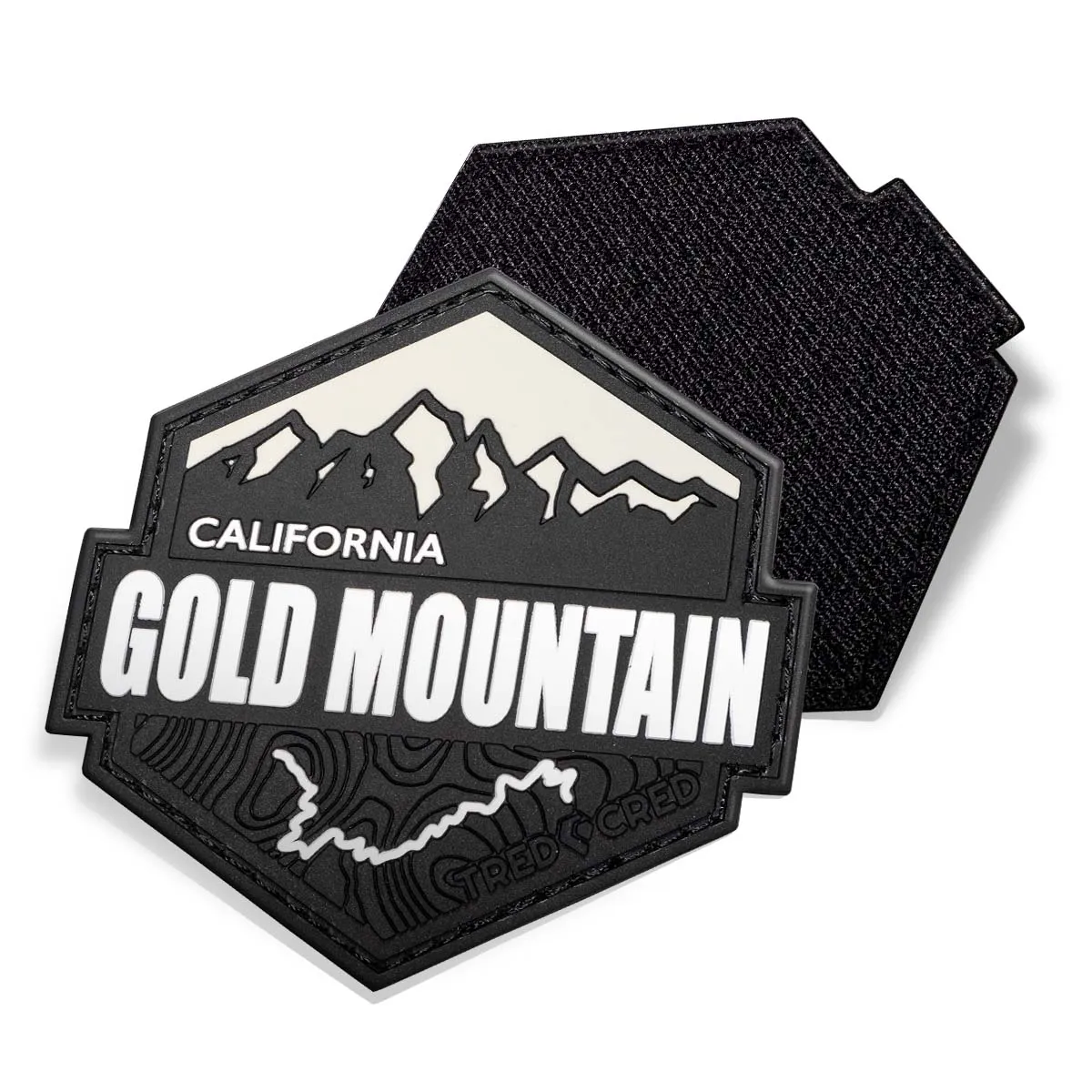 Tred Cred California Trail Patches