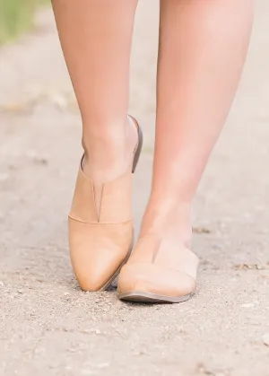 V Cut Mule Ballerina - FINAL SALE