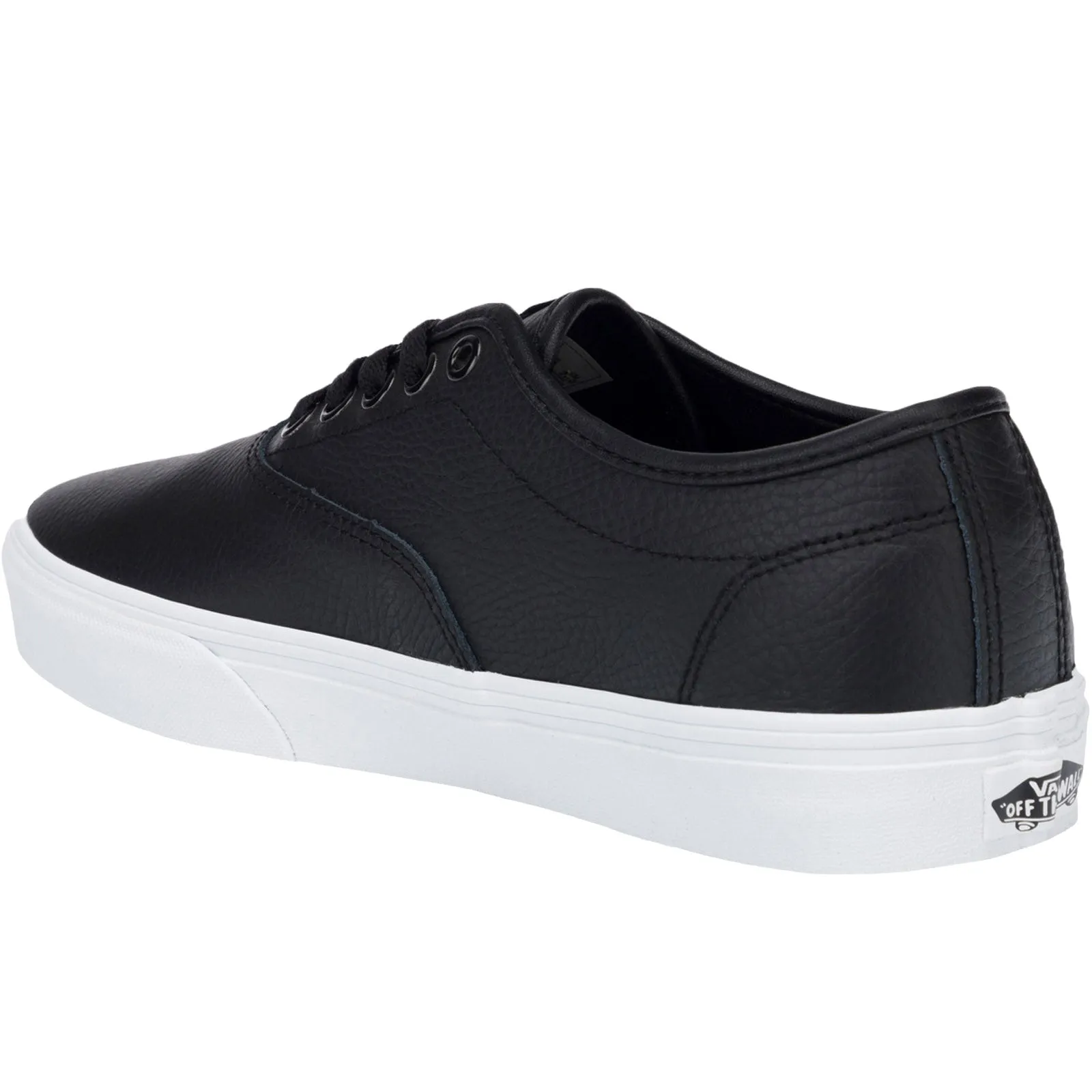 Vans Mens Doheny Decon Leather Trainers - Black