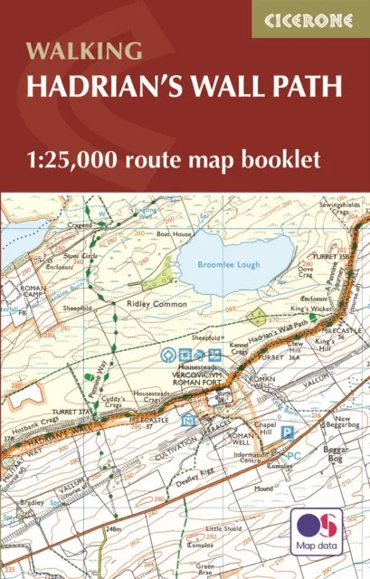 Walking Hadrian's Wall Path Map Booklet