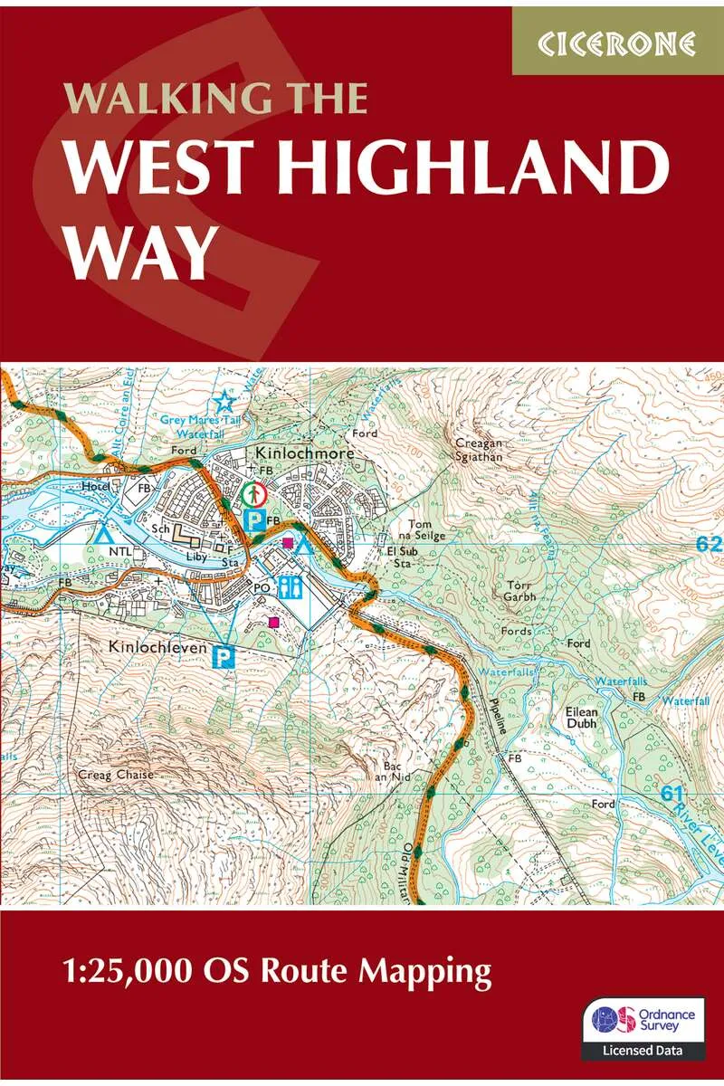 Walking The West Highland Way Map