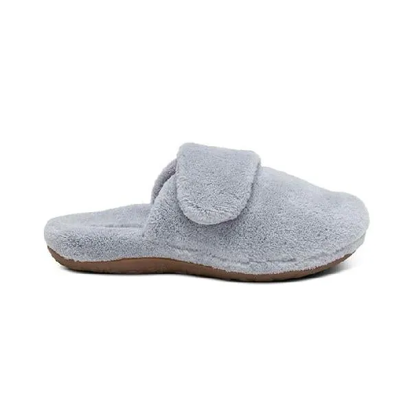 Womens Aetrex Mandy Closed-Toe Slipper in Grey