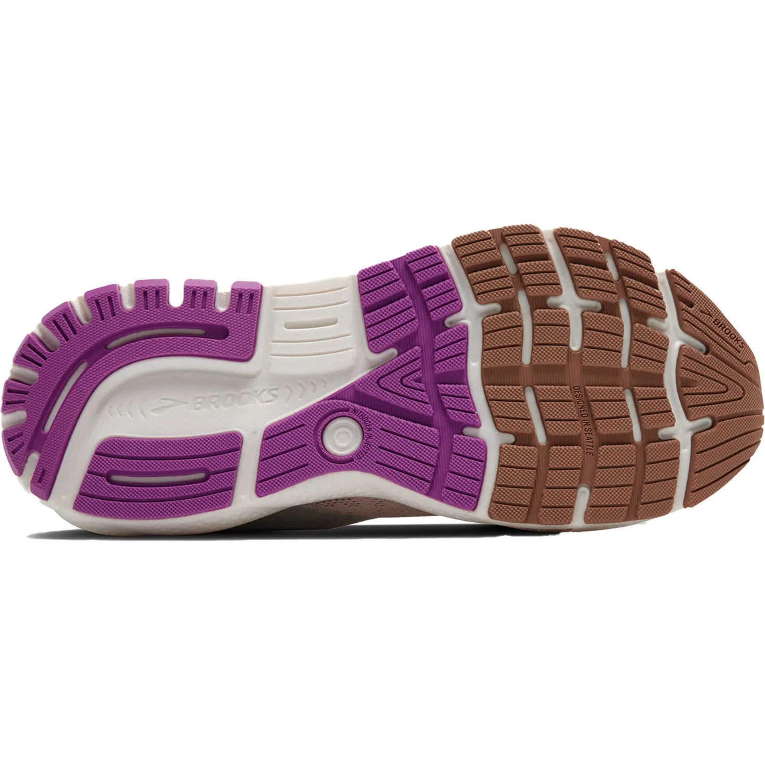 Women's Ghost 16 Wom Almond Peach/Coconut/Purple