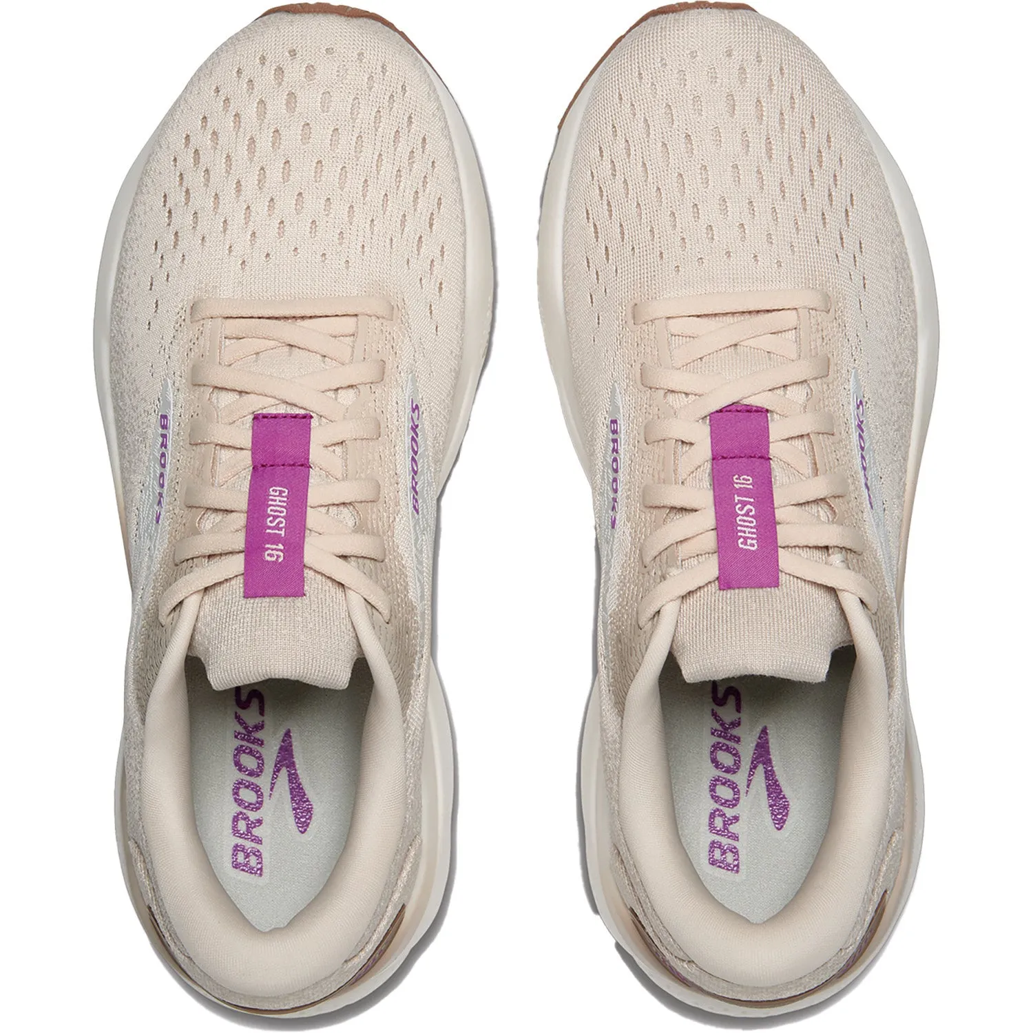 Women's Ghost 16 Wom Almond Peach/Coconut/Purple